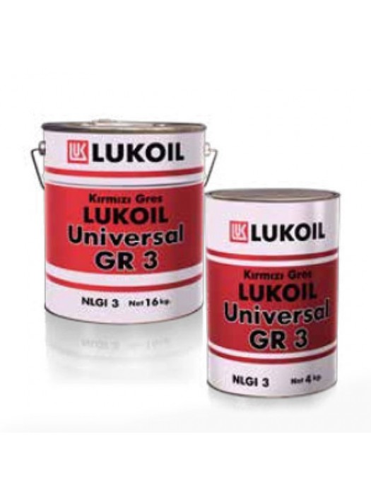 Lukoil Universal GR3 Kırmızı Renkli Gres Yağı 16kg