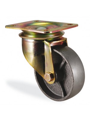 Kama / K4102 DDB 055 / 55 mm Çaplı Tablalı Döküm Burçlu Sarı Maşalı Döner Teker Kama / K4102 DDB 055 / 55 mm Çaplı Tablalı Döküm Burçlu Sarı Maşalı Döner Teker