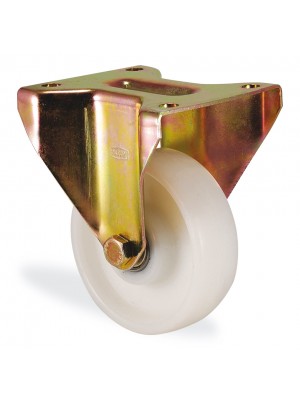 Kama / K4107 RPR 150 / 150 mm Çaplı Sabit Tablalı Ağır Tip Poliamid Rulmanlı Sarı Maşalı Döner Teker Kama / K4107 RPR 150 / 150 mm Çaplı Sabit Tablalı Ağır Tip Poliamid Rulmanlı Sarı Maşalı Döner Teker