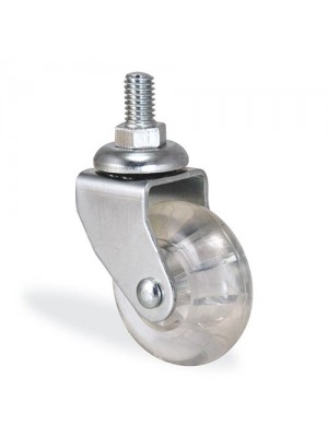 Kama / 1201 HCB 050 / 50 mm Çaplı Cıvatalı Polikarbonat Üzeri Plastik (PVC) Kaplı Burçlu Döner Teker Kama / 1201 HCB 050 / 50 mm Çaplı Cıvatalı Polikarbonat Üzeri Plastik (PVC) Kaplı Burçlu Döner Teker