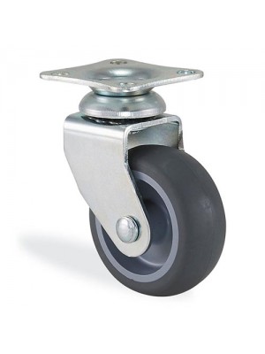 Kama / 1202 MTB 050 / 50 mm Çaplı Tablalı Moblen Kasnak Üzeri Termoelastik Kaplı Burçlu Döner Teker Kama / 1202 MTB 050 / 50 mm Çaplı Tablalı Moblen Kasnak Üzeri Termoelastik Kaplı Burçlu Döner Teker