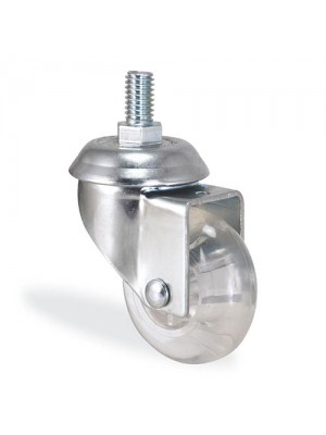 Kama / 1701 HCB 050  3/8 / 50 50 mm Çaplı Cıvatalı Polikarbonat Üzeri Plastik (PVC) Kaplı Burçlu Döner Teker Kama / 1701 HCB 050  3/8 / 50 50 mm Çaplı Cıvatalı Polikarbonat Üzeri Plastik (PVC) Kaplı Burçlu Döner Teker