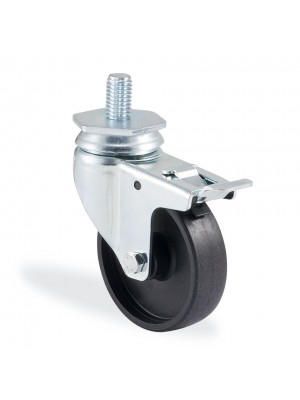 Kama / 1701 MMB 100 F18 / 100 mm Çaplı Cıvatalı Moblen (PP) Burçlu Frenli Döner Teker Kama / 1701 MMB 100 F18 / 100 mm Çaplı Cıvatalı Moblen (PP) Burçlu Frenli Döner Teker