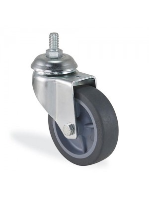 Kama / 1701 MTB 100 5/8 / 100 mm Çaplı Cıvatalı Moblen Kasnak Üzeri Termoelastik Kaplı Burçlu Döner Teker Kama / 1701 MTB 100 5/8 / 100 mm Çaplı Cıvatalı Moblen Kasnak Üzeri Termoelastik Kaplı Burçlu Döner Teker