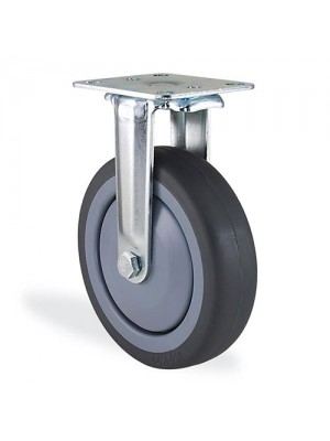 Kama / 2807 MTR 125 / 125 mm Çaplı Sabit Maşalı Moblen Kasnak Üzeri Termoelastik Kaplı Rulmanlı Döner Teker Kama / 2807 MTR 125 / 125 mm Çaplı Sabit Maşalı Moblen Kasnak Üzeri Termoelastik Kaplı Rulmanlı Döner Teker