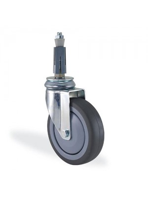 Kama / 2825 MTR 080 / 80 mm Çaplı Ayarlı Başlıklı Moblen Kasnak Üzeri Termoelastik Kaplı Rulmanlı Döner Teker Kama / 2825 MTR 080 / 80 mm Çaplı Ayarlı Başlıklı Moblen Kasnak Üzeri Termoelastik Kaplı Rulmanlı Döner Teker