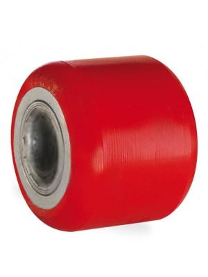 Kama / 85X90 DO / 85 mm Çaplı Döküm Üzeri Poliüretan Kaplı Rulmansız Elastik Tabanlı Yedek Teker Kama / 85X90 DO / 85 mm Çaplı Döküm Üzeri Poliüretan Kaplı Rulmansız Elastik Tabanlı Yedek Teker